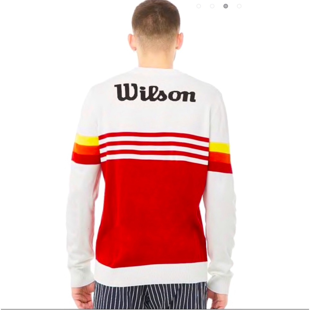 Wilson x Forever 21 Retro Tennis Graphic Sweater